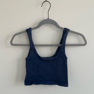Free People Happiness Runs Square Neck Tank
